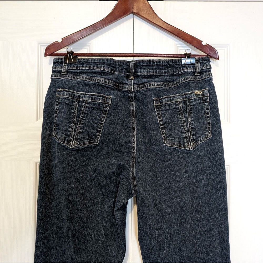 FDJ Authentic Y2K Vintage Size 14 Women’s Diamond Denim Olivia Jeans V Pockets